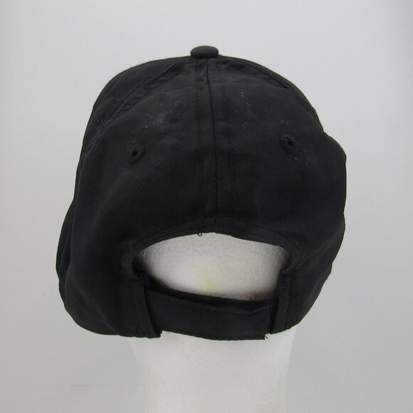 ESTES Embroidered Logo Men's Black on Black Adjustable Strap Back Cap Hat - Picture 8 of 11
